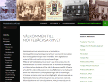 Tablet Screenshot of nottebacksarkivet.se